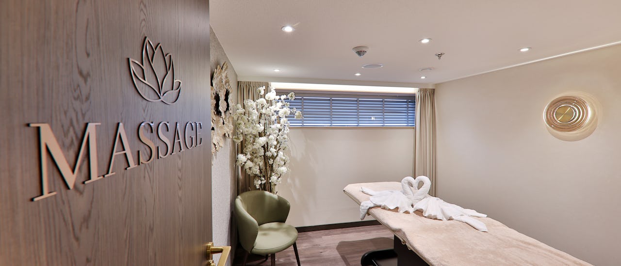 Treat yourself with a massage at the spa