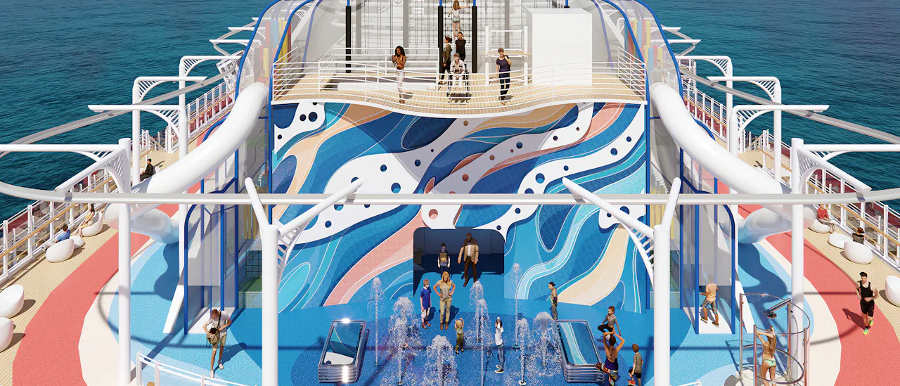 Have fun in the splash area