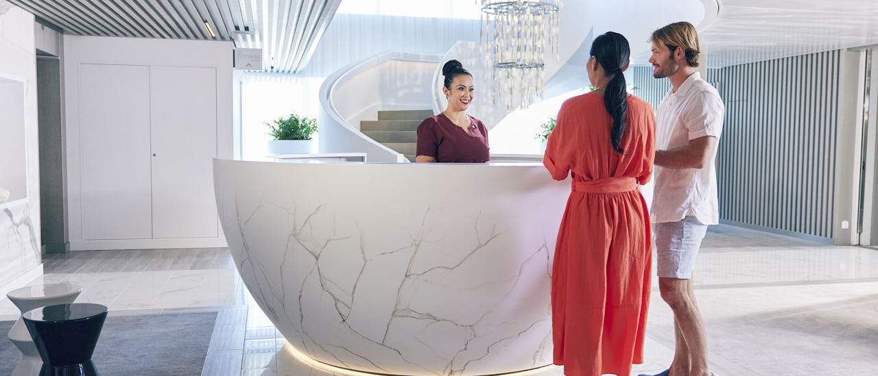 Kylpylän sisäänkäynti