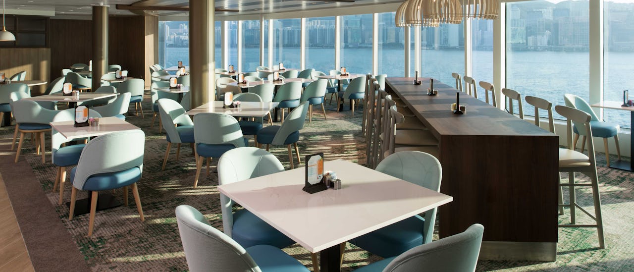 Nauti makujen maailmasta markkinapaikan inspiroimassa Oceanview Caféssa
