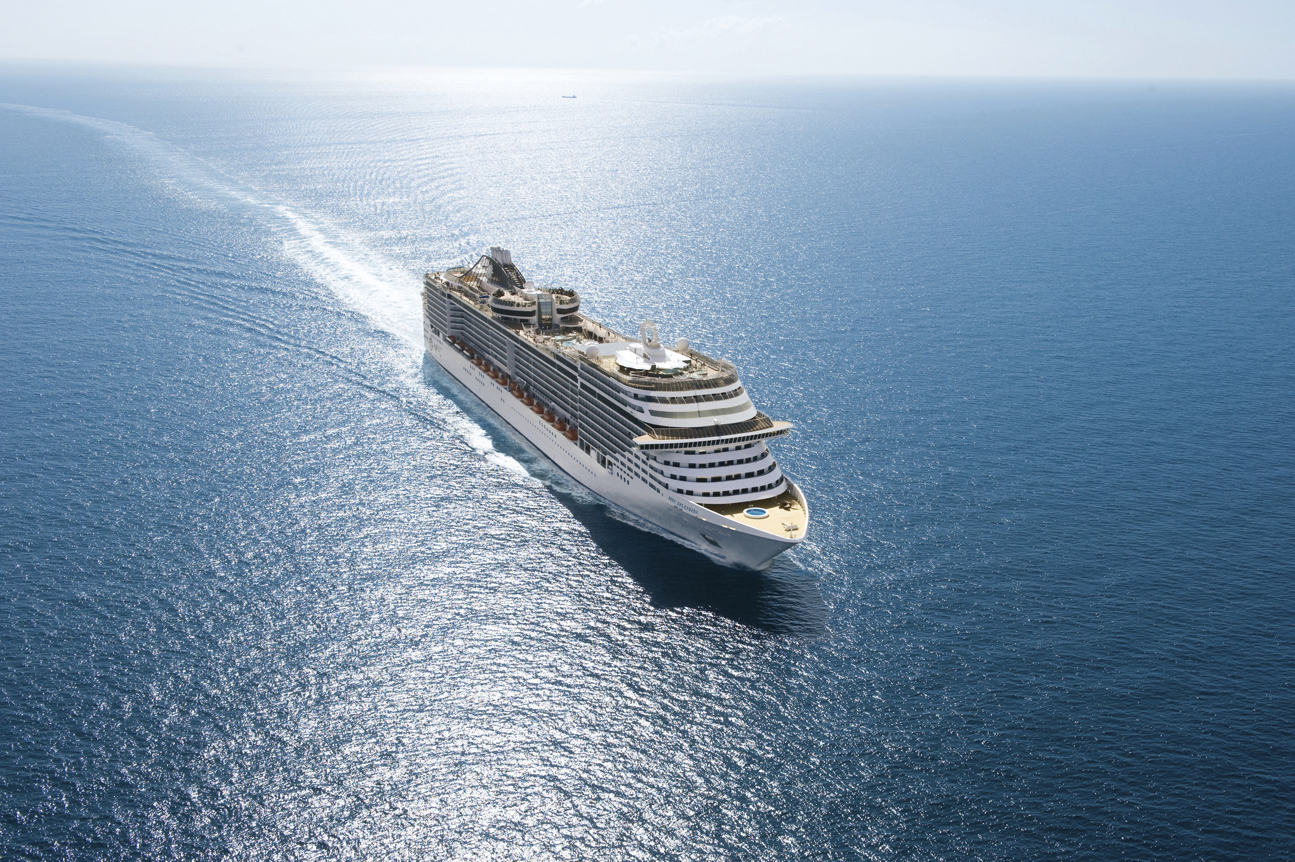 MSC Splendida, Välimeri