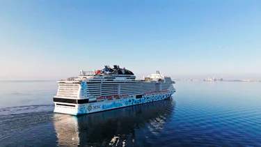 MSC Euribia, Läntinen Eurooppa