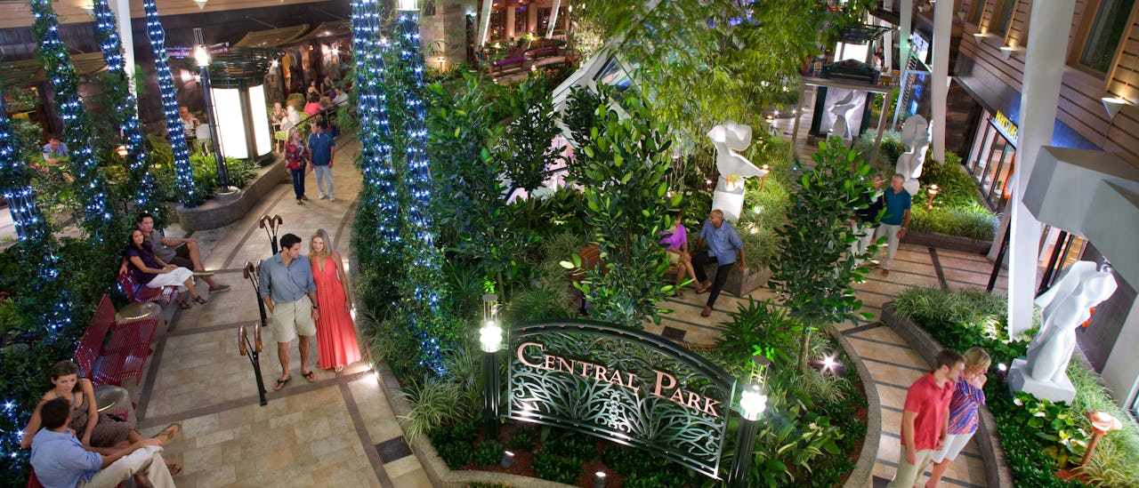 Central Park – terassien ja 12 000 kasvin keidas