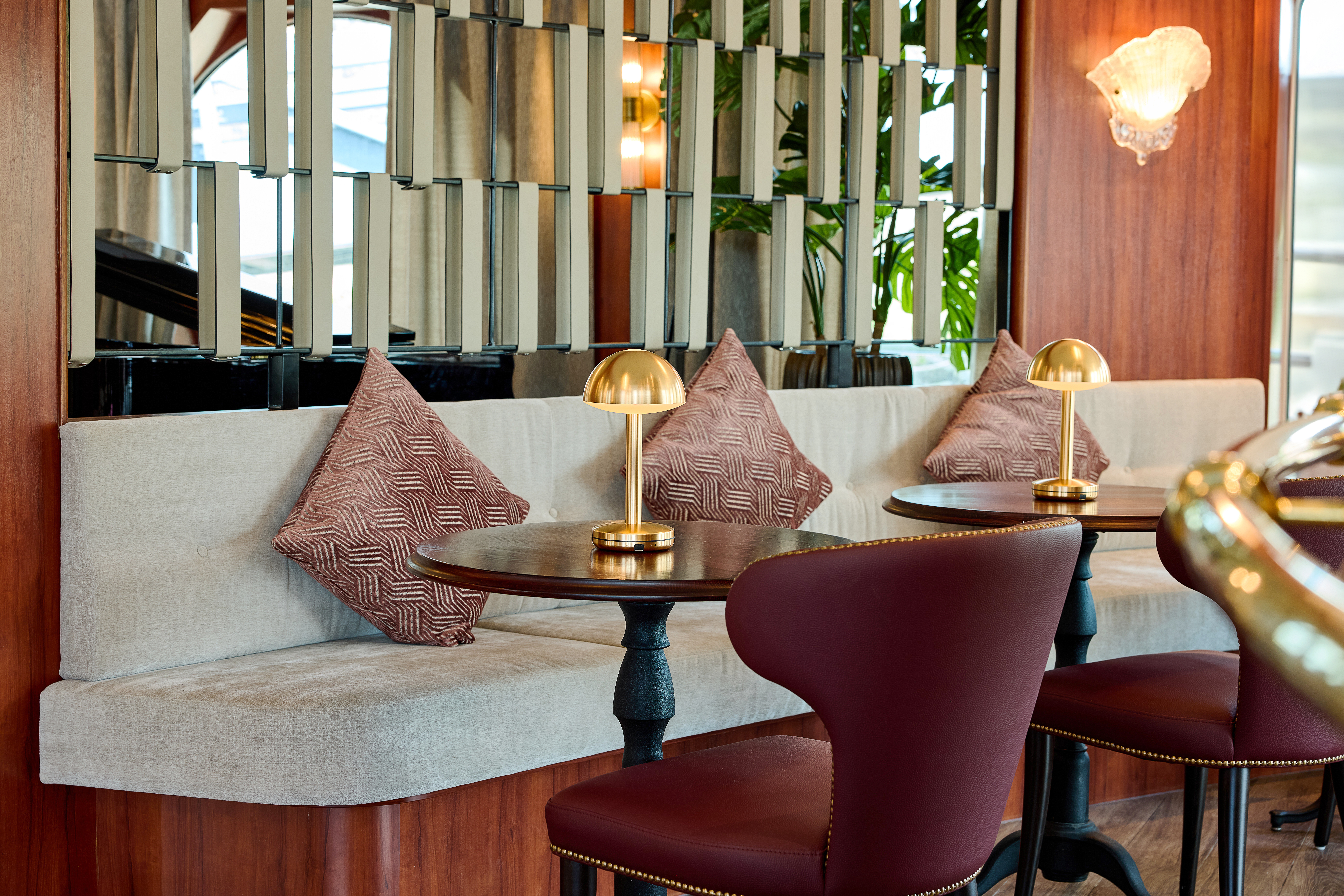 Enjoy a drink in the bar