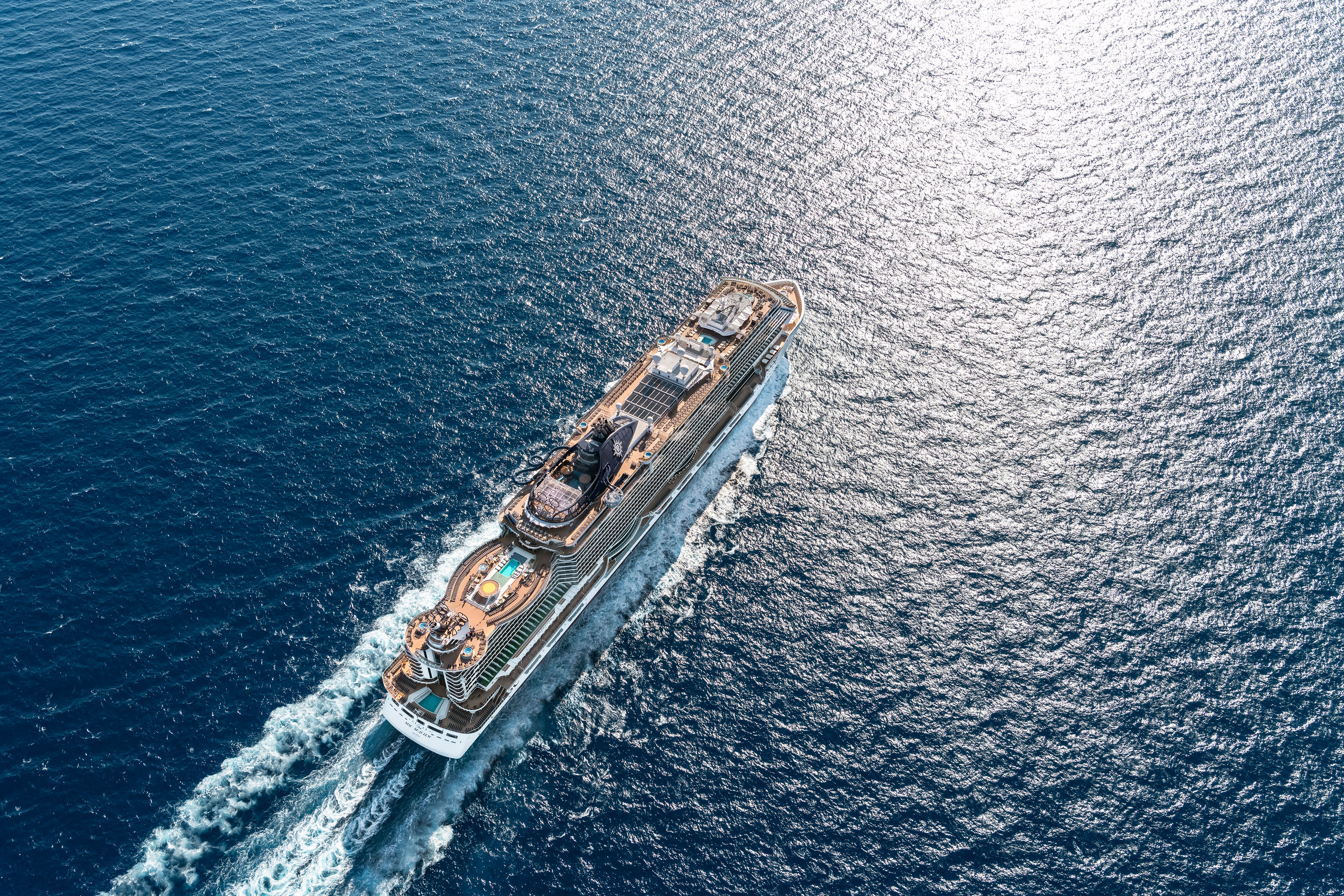 MSC Seaview, Välimeri