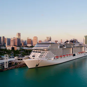 MSC Meraviglia satamassa