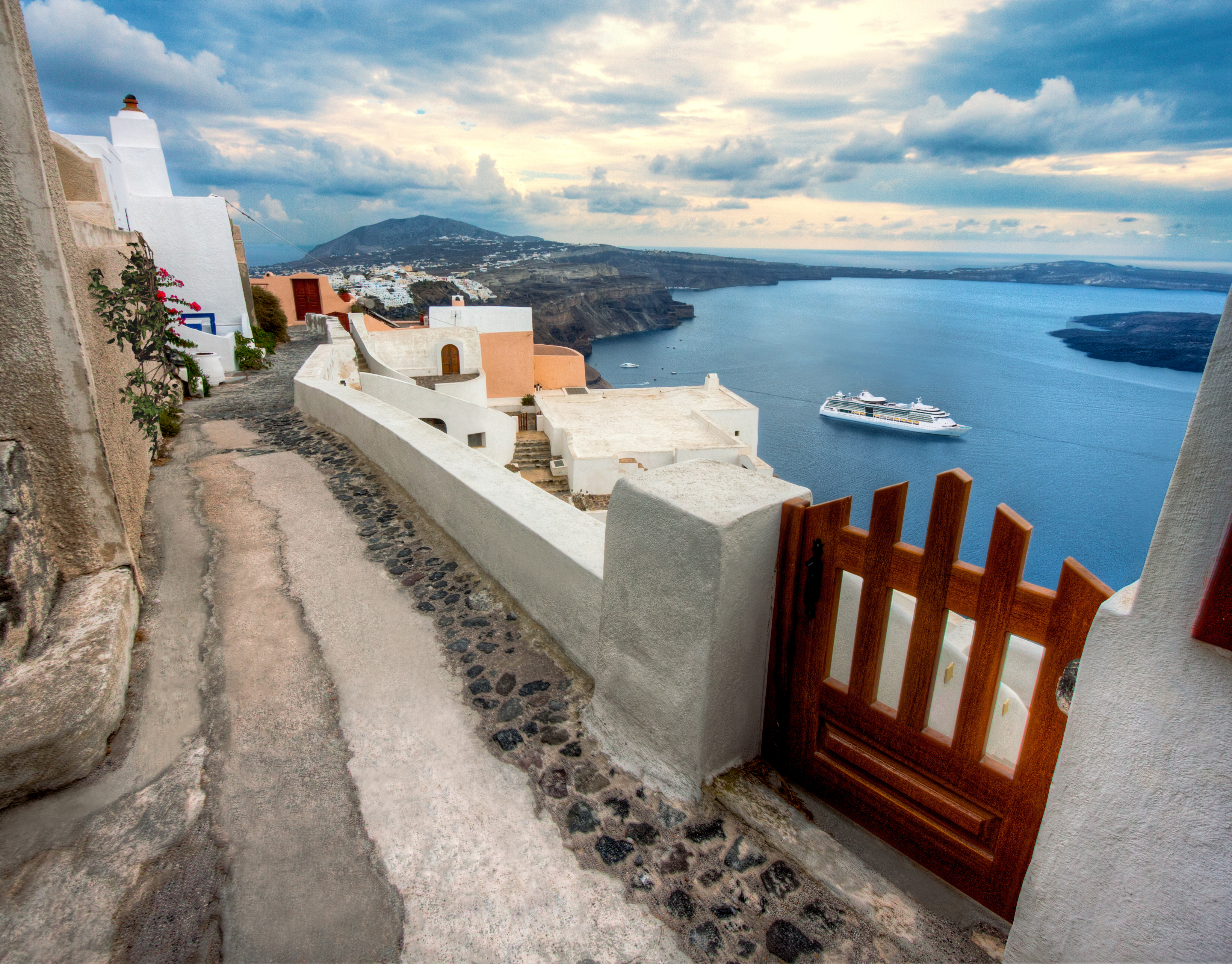 Royal Caribbean Brilliance of the Seas Välimerellä. 