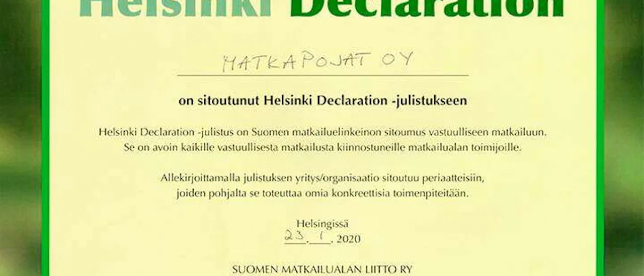 Helsinki Declaration