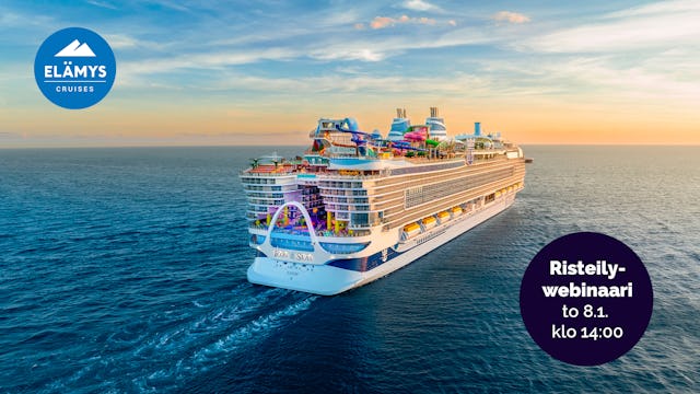 Elämys Cruises webinaari.