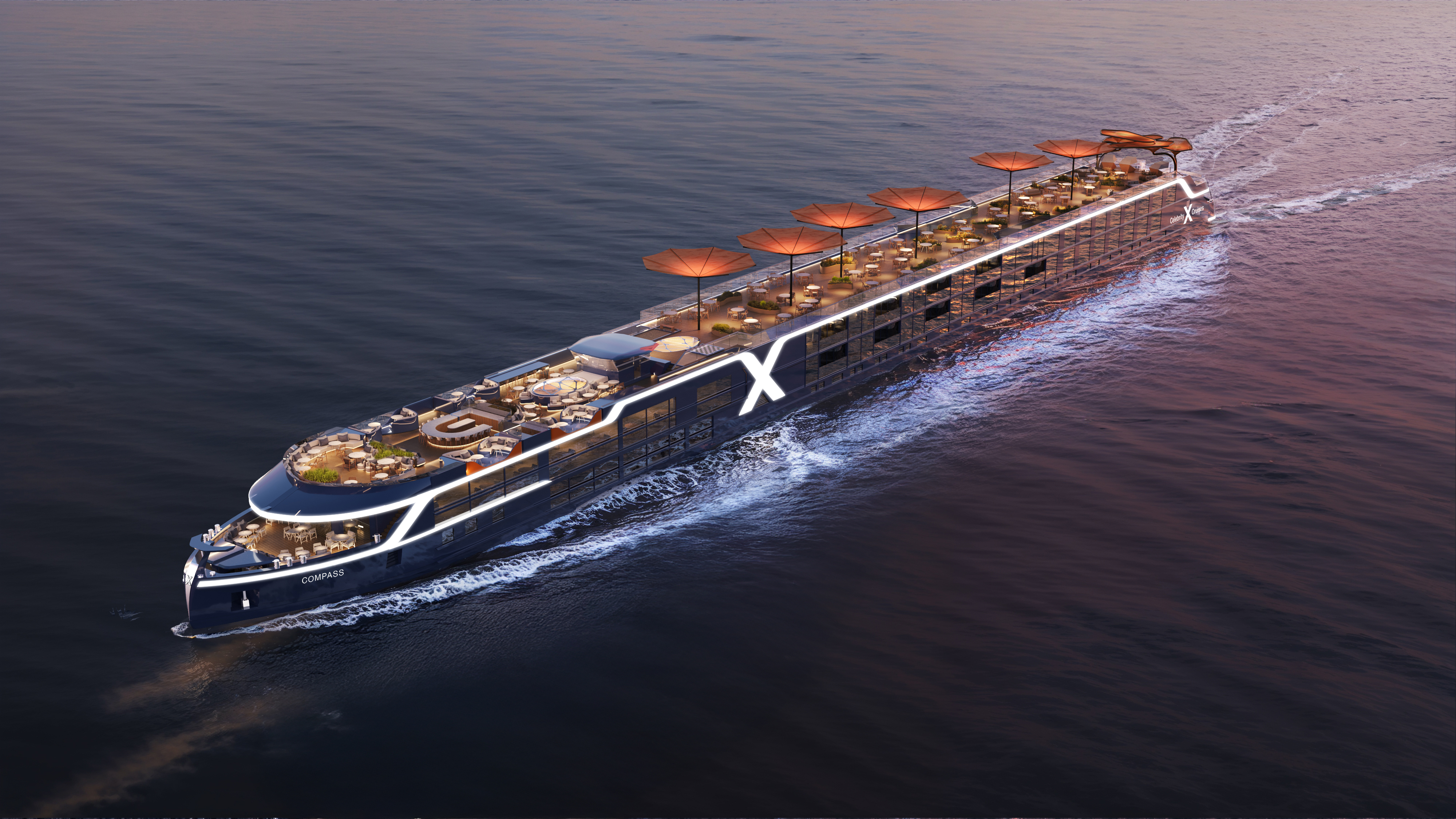 Celebrity jokilaiva havainnekuva.